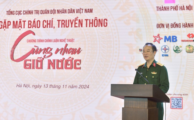 Tác phẩm gốm kể chuyện lịch sử tại chương trình 'Cùng nhau giữ nước'- Ảnh 1.