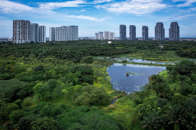 Thành phố xanh Ecopark với hơn 1 triệu cây xanh