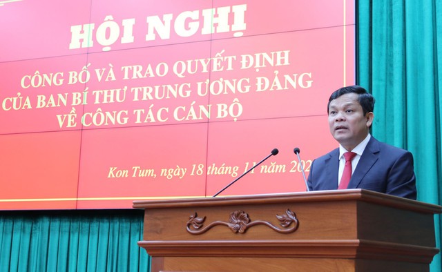 Ông Nguyễn Đức Tuy được bầu làm Phó bí thư Tỉnh ủy Kon Tum- Ảnh 2.