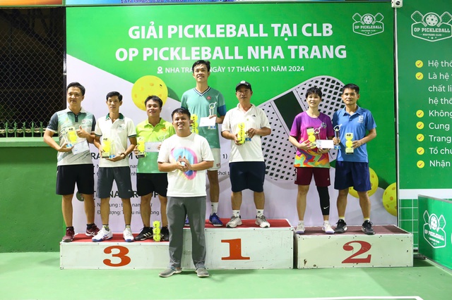 Hấp dẫn và kịch tính tại giải OP Pickleball Nha Trang- Ảnh 8.