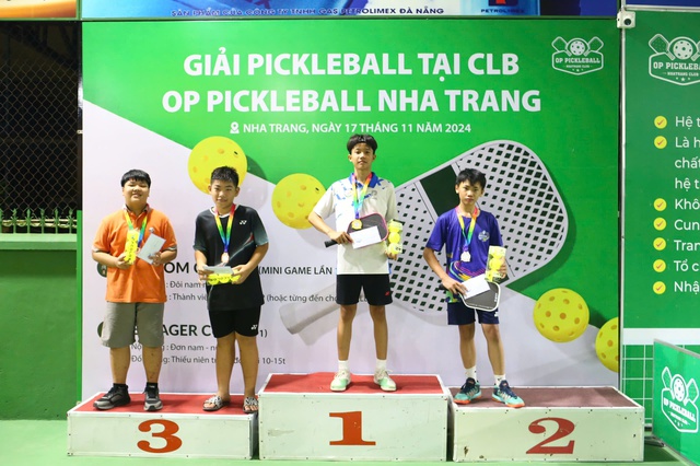 Hấp dẫn và kịch tính tại giải OP Pickleball Nha Trang- Ảnh 9.