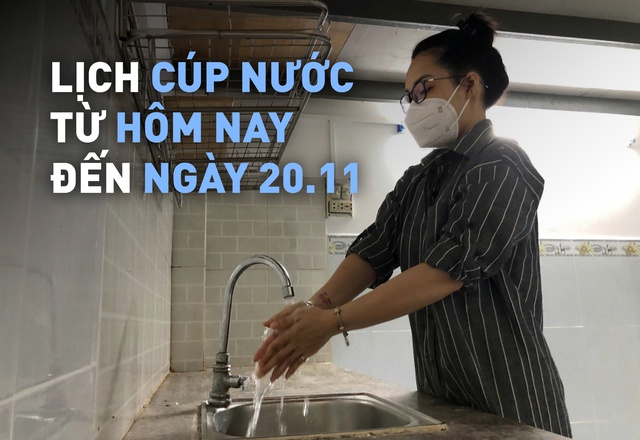 Các quận nào ở TP.HCM bị cúp nước từ hôm nay?- Ảnh 1.