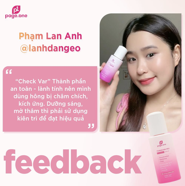 Hướng dẫn sử dụng serum trị nám PageOne Tranacide Pro + Exosome hiệu quả chỉ 6 tuần- Ảnh 6.