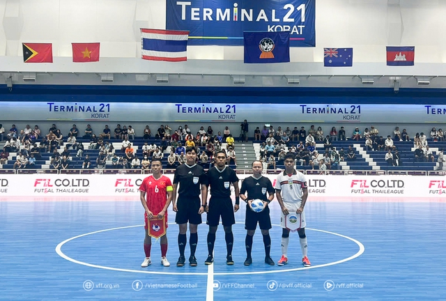 Đội tuyển futsal Việt Nam đè bẹp Timor Leste, khởi đầu tốt ở giải Đông Nam Á- Ảnh 1.