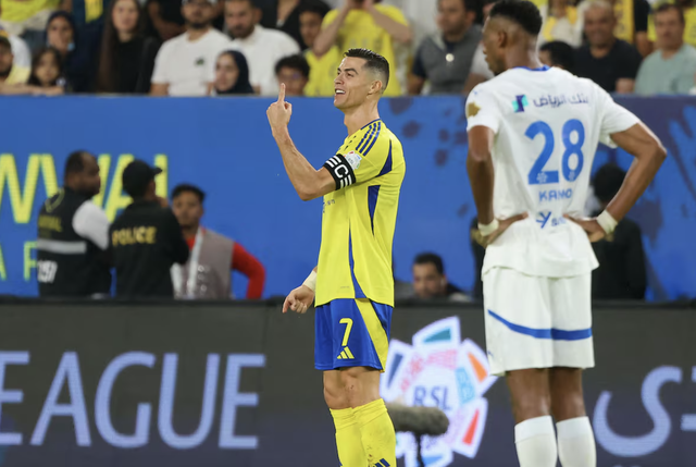 Ronaldo và CLB Al Nassr vừa có trận hòa tỷ số 1-1 trước kình địch  Al Hilah tại vòng 9 giải Saudi Pro League ngày 2.11