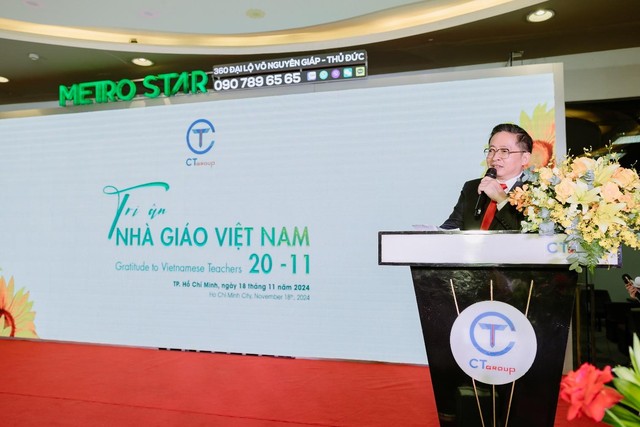 Chủ tịch Tập đoàn CT Group chia sẻ tại sự kiện