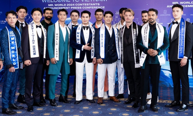 Mr World 2024 với 61 thí sinh các nước tích cực quảng bá văn hóa Việt Nam- Ảnh 1.