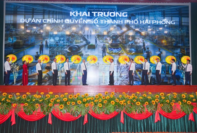 Hải Phòng khai trương Dự án Chính quyền số- Ảnh 1.