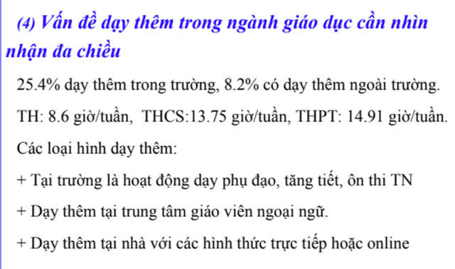 Trên 63% giáo viên có nguyện vọng hợp pháp hóa việc dạy thêm- Ảnh 1.