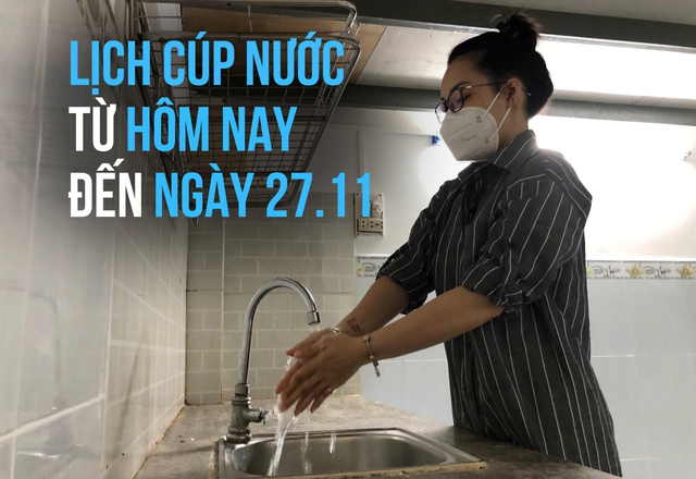 Từ tối nay, quận nào ở TP.HCM bị cúp nước?- Ảnh 1.