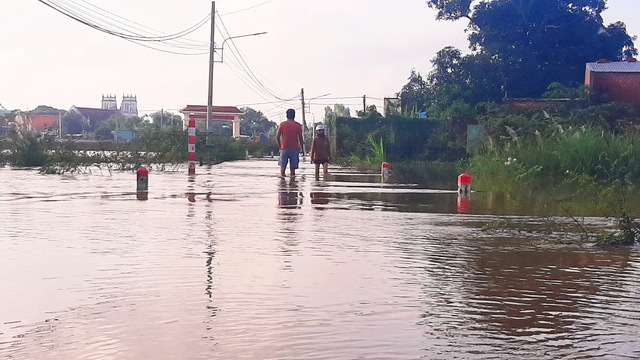 Bình Định: Hồ Định Bình xả lũ, vùng hạ du ngập lụt- Ảnh 4.