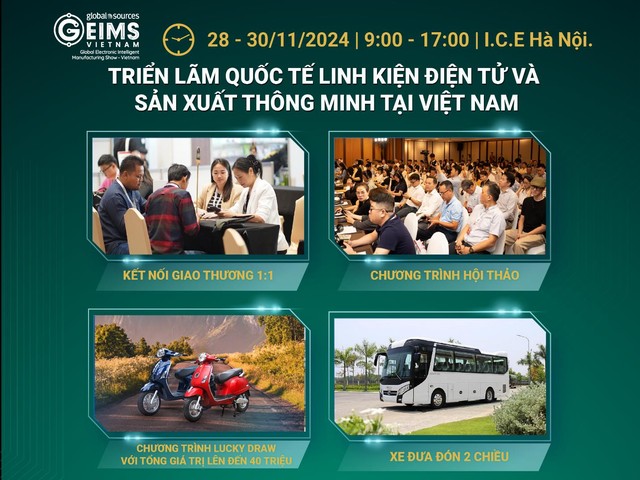 Sắp diễn ra triển lãm linh kiện điện tử tại Hà Nội- Ảnh 3.