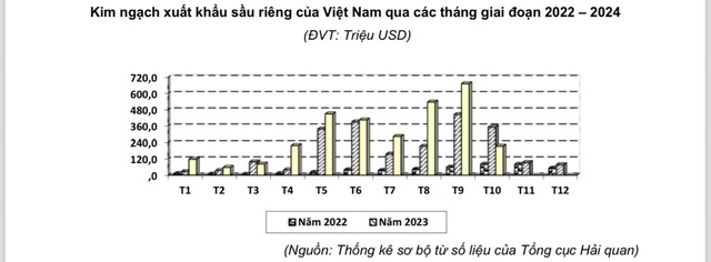 Sầu riêng mang về trên 3 tỉ USD dù 'hụt hơi' trong giai đoạn nước rút - Ảnh 1.