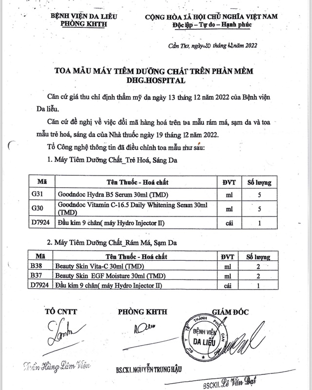 Vụ dùng mỹ phẩm thoa tiêm vào mặt bệnh nhân: Bệnh viện khẳng định 'không phải tiêm'- Ảnh 3.