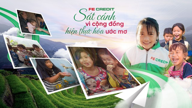 Thông qua các hoạt động thiện nguyện, FE CREDIT mong muốn tạo nên những thay đổi tích cực cho những hoàn cảnh khó khăn trong xã hội, đồng thời thúc đẩy sự phát triển của cộng đồng