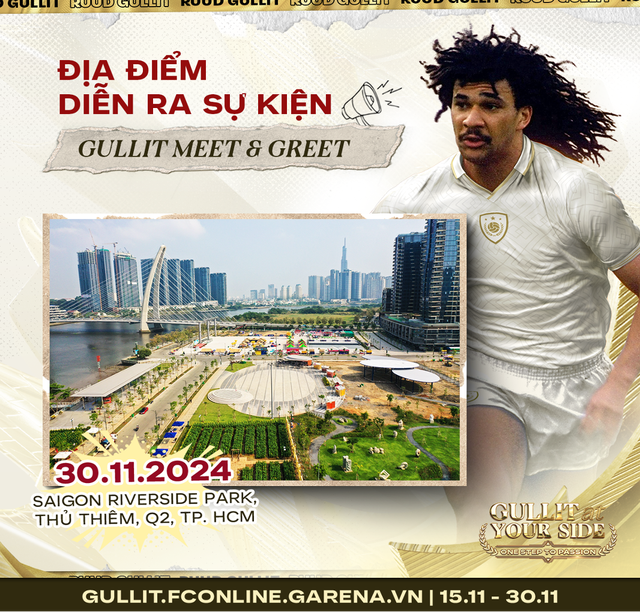 Ruud Gullit giao lưu cùng người hâm mộ Việt Nam trong sự kiện của FC Online- Ảnh 1.