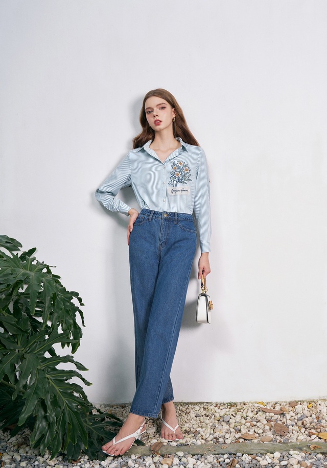 Bền bỉ, thời thượng và phá cách là những thế mạnh của chất liệu denim- Ảnh 2.