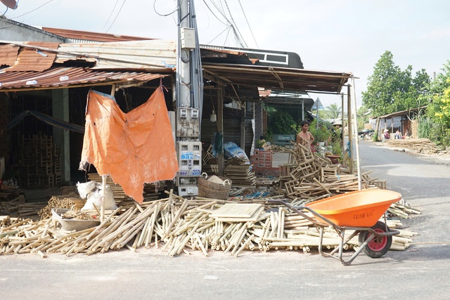 Làng nghề mây tre đan ở TX.Hòa Thành