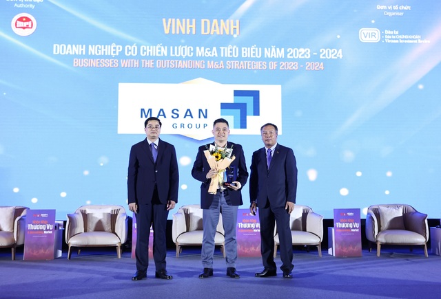 Masan Group được vinh danh doanh nghiệp có chiến lược M&A tiêu biểu 2023 - 2024