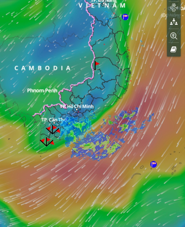 TP.HCM trời dịu mát, Nam bộ có mưa trái mùa nhiều nơi- Ảnh 1.