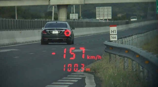 Ô tô chạy 157 km/giờ trên cao tốc Vĩnh Hảo - Phan Thiết: Xử phạt tài xế- Ảnh 1.