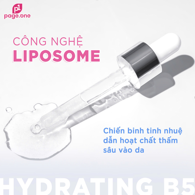 Hướng dẫn sử dụng serum PageOne Hydrating B5 Liposome đúng chuẩn cho da căng mượt tức thì- Ảnh 1.