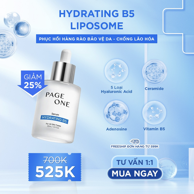 Hướng dẫn sử dụng serum PageOne Hydrating B5 Liposome đúng chuẩn cho da căng mượt tức thì- Ảnh 2.