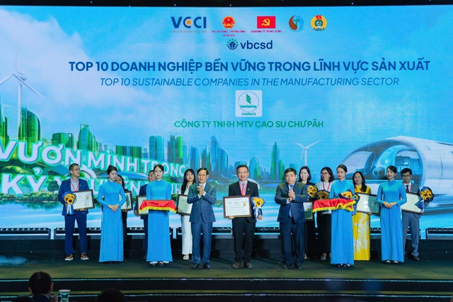 VRG có 14 công ty thuộc top 100 doanh nghiệp bền vững năm 2024- Ảnh 1.