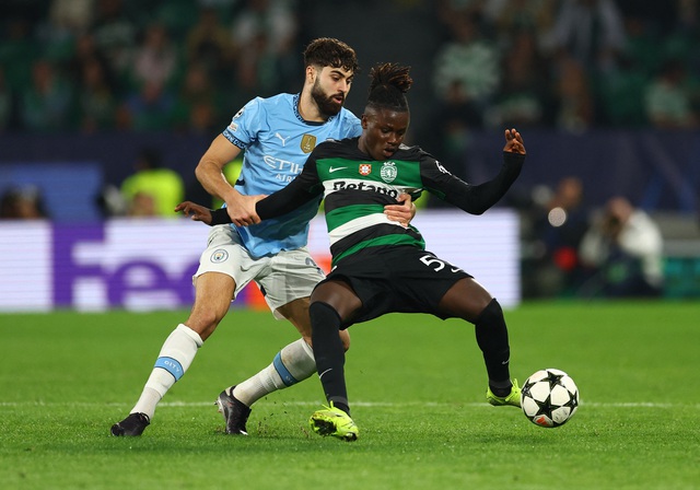 Sporting Lisbon thắng đậm Man City, HLV Amorim trong cơn mộng đẹp trước khi tiếp quản M.U- Ảnh 7.