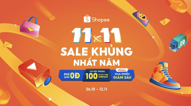 Shopee triển khai loạt hoạt động nhân sự kiện mua sắm 11.11- Ảnh 1.