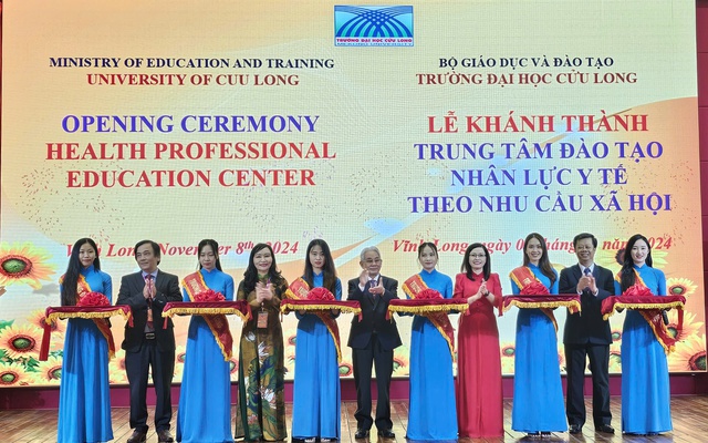 Hội thảo quốc tế và khánh thành Trung tâm đào tạo Nhân lực y tế theo nhu cầu xã hội- Ảnh 2.