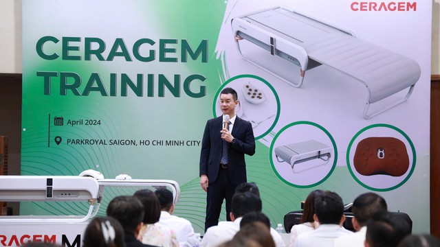 Ông Kim Byeong Gon - Tổng giám đốc Công ty Ceragem Việt Nam