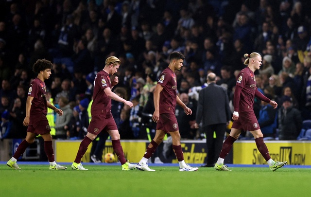 Brighton ngược dòng hạ Man City trong 5 phút: HLV Guardiola bàng hoàng, Haaland hành động gì?- Ảnh 11.