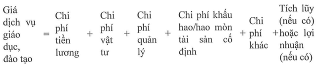 Học phí của trường ĐH được xây dựng trên các yếu tố nào?- Ảnh 2.