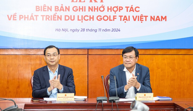 Bước tiến mới cho du lịch golf Việt Nam- Ảnh 1.