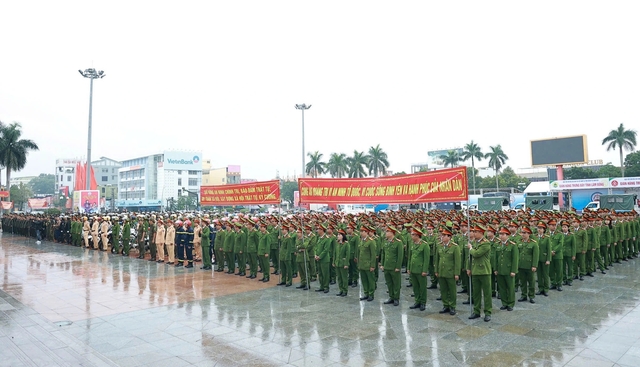 Trấn áp tội phạm dịp Tết Nguyên đán Ất Tỵ 2025, không để xảy ra đột biến, bất ngờ- Ảnh 3.