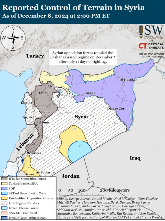 Phe đối lập đang kiểm soát những vùng lãnh thổ nào tại Syria?- Ảnh 1.