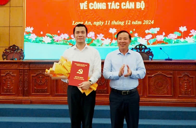 Tỉnh ủy Long An chỉ định ông Trương Tấn Sơn làm Phó bí thư Huyện ủy Mộc Hóa- Ảnh 1.