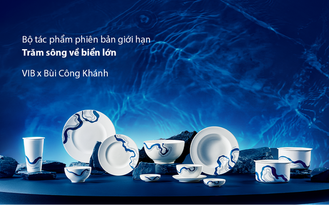Giải mã bộ tác phẩm 'Trăm sông về biển lớn' VIB dành tặng khách hàng tiền gửi- Ảnh 1.