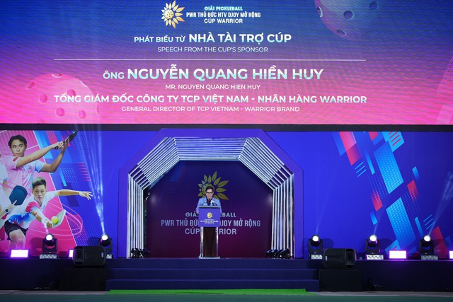Giải pickleball PWR Thủ Đức HTV DJOY mở rộng - Cúp WARRIOR chính thức khai mạc- Ảnh 4.