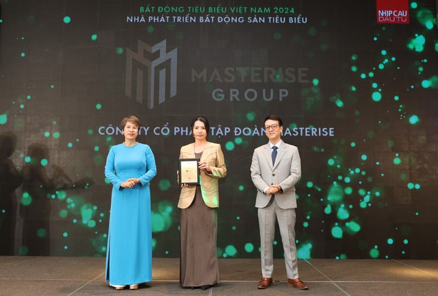 Masterise lần thứ 4 liên tiếp khẳng định vị thế &quot;Nhà phát triển BĐS tiêu biểu&quot;