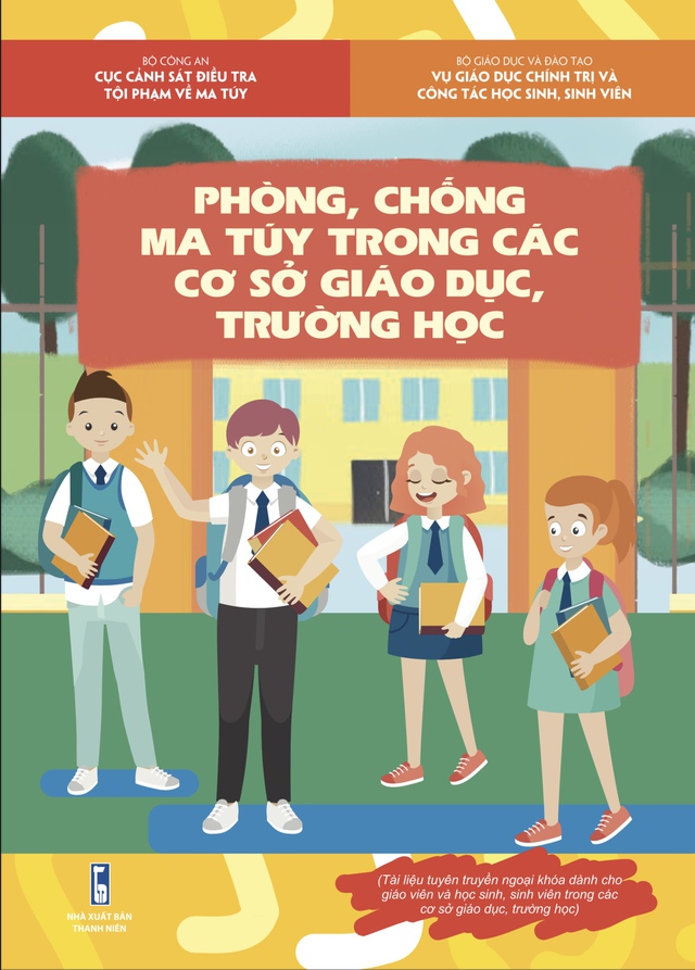 Bộ Công an phát hành sách phòng, chống ma túy học đường- Ảnh 1.