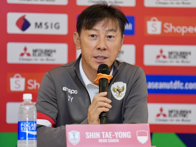 HLV Shin Tae-yong lại than phiền: 'Indonesia gặp nhiều bất lợi, AFF Cup nên đổi thể thức'- Ảnh 1.