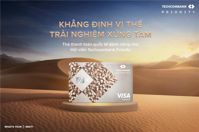 Tận hưởng phong cách sống ý vị với thẻ thanh toán Techcombank Priority- Ảnh 1.