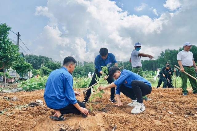 Kết quả trong năm 2024, toàn Đoàn đã được phân bổ, trồng và chăm sóc 44.680 cây giống lâm nghiệp do Sở NN-PTNT cấp để thực hiện Đề án trồng một tỷ cây xanh giai đoạn 2021- 2025&quot; của Thủ tướng Chính phủ trên địa bàn tỉnh Đồng Nai năm 2024. (ẢNH: MINH TRÍ)