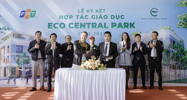 Ecopark hợp tác FPT kiến tạo tổ hợp giáo dục liên cấp tiên phong tại Nghệ An- Ảnh 1.