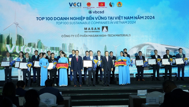 Masan High-Tech Materials 7 năm liên tiếp được công nhận là &quot;Doanh nghiệp bền vững Việt Nam&quot;