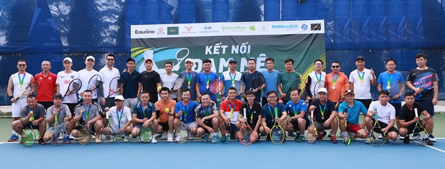 Tổ chức thành công giải tennis ‘Kết nối đam mê’- Ảnh 1.