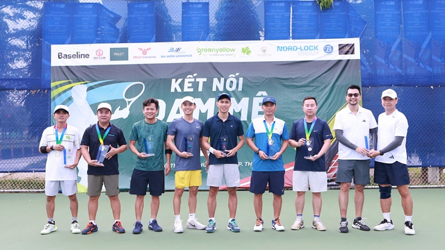 Tổ chức thành công giải tennis ‘Kết nối đam mê’- Ảnh 2.