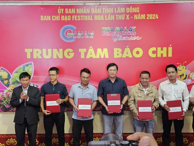 Khai trương Trung tâm báo chí phục vụ Festival Hoa Đà Lạt 2024- Ảnh 2.